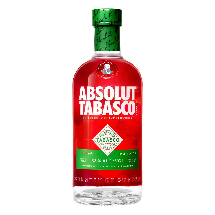 Vodka Absolut Tabasco 750 ml — Imagen 1 de 2