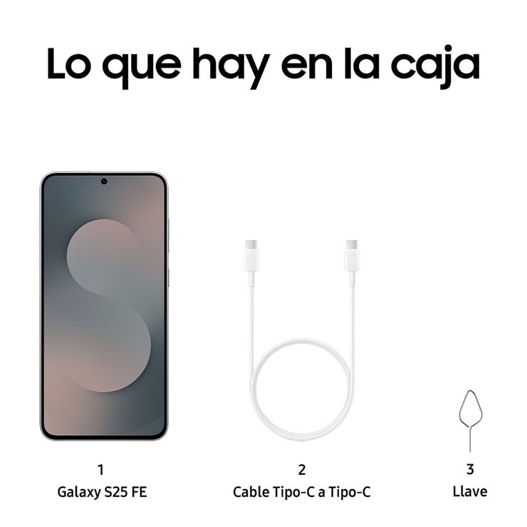 Samsung Galaxy S25 FE 128GB Negro Azabache — Imagen 4 de 4