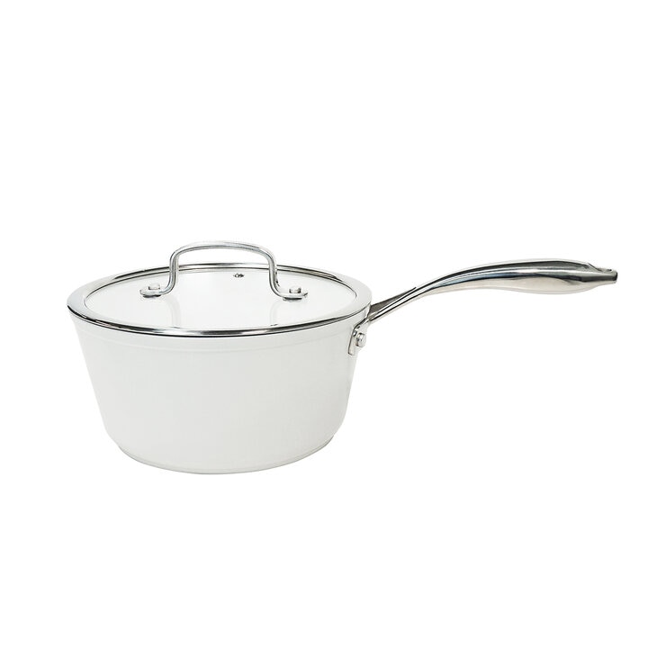 Westinghouse, Olla 16 cm de Cerámica Blanca, Acero Inoxidable — Imagen 3 de 4