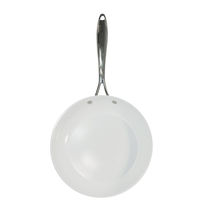 Westinghouse, Set de Sartenes 24 y 30 cm, Cerámica Blanca, Acero Inoxidable — Imagen 4 de 4
