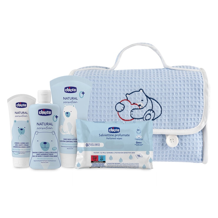 Chicco Set Cosmético Piqué Color Azul — Imagen 1 de 4