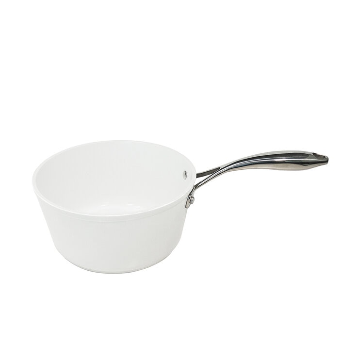 Westinghouse, Olla 16 cm de Cerámica Blanca, Acero Inoxidable — Imagen 4 de 4
