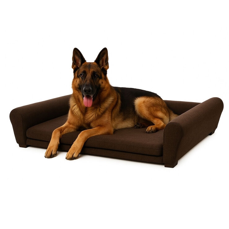 Maypet, Sillón/Cama Tamaño Grande, Estilo Minimalista para Mascota, Color Café o Color Verde — Imagen 1 de 2