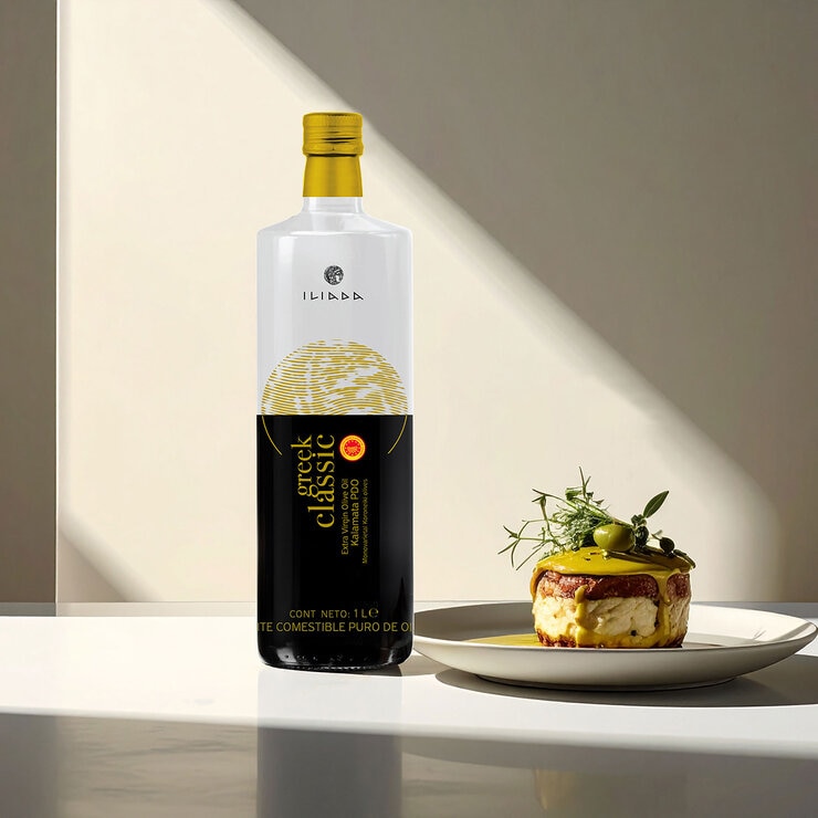 Iliada Greek Aceite de Oliva Extra Virgen 1 l — Imagen 2 de 3