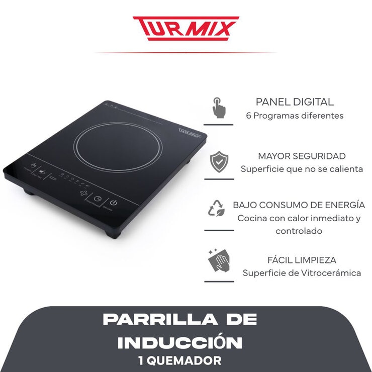 Turmix, Parrilla de Inducción de Cerámica — Imagen 3 de 4