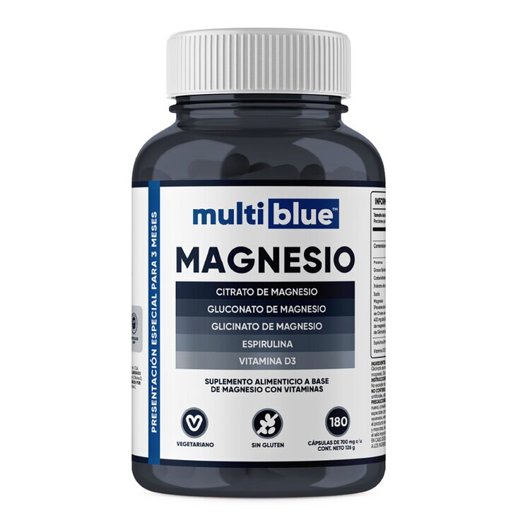 Multiblue Magnesio 180 Cápsulas — Imagen 1 de 3