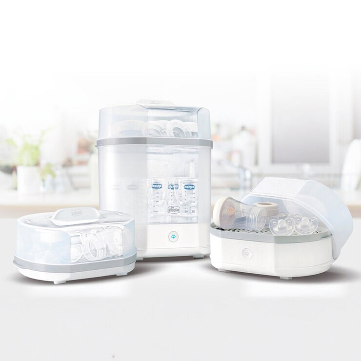 Chicco Esterilizador Eléctrico para Biberones, Sacaleche y Chupones — Imagen 3 de 4