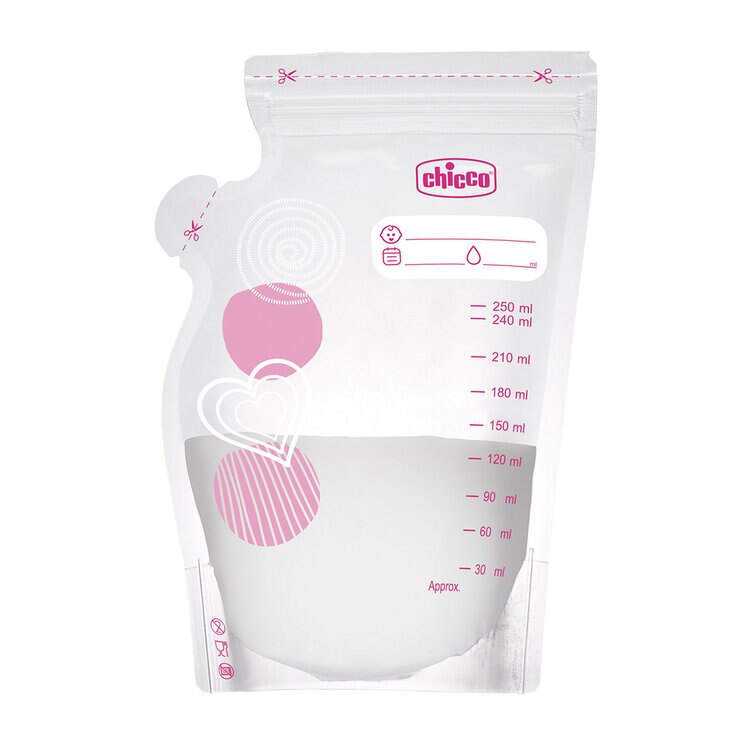 Chicco Bolsa Contenedora de Leche 30 piezas de 250 ml — Imagen 3 de 4
