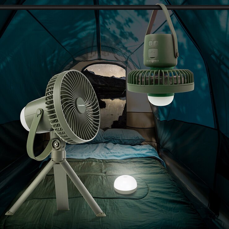 Camelion Ventilador De Camping Recargable — Imagen 4 de 4