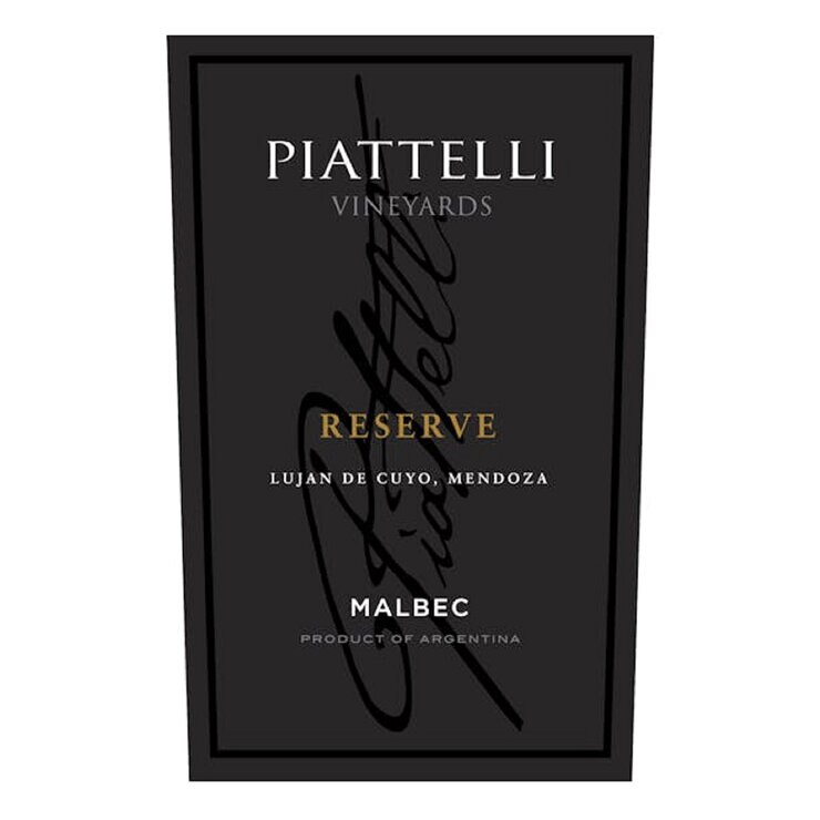 Vino Tinto Piatelli Reserve Malbec 750 ml — Imagen 3 de 3
