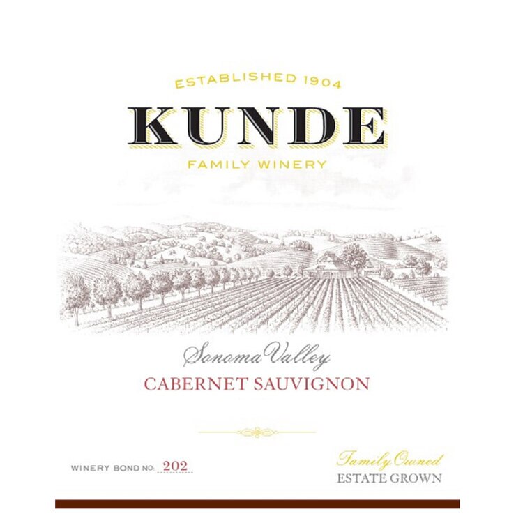 Vino Tinto Kunde Cabernet Sauvignon 750 ml — Imagen 3 de 3