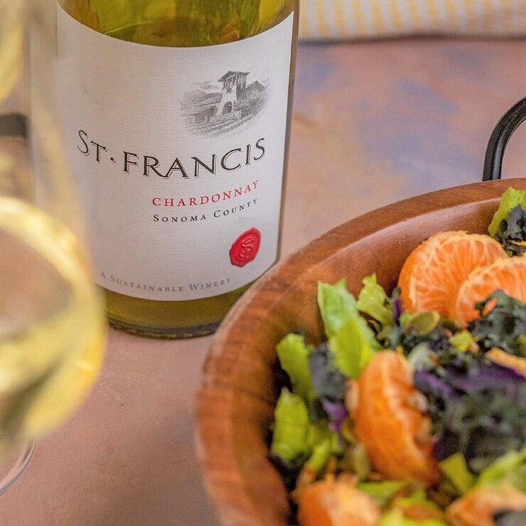 Vino Blanco St Francis Sonoma County Chardonnay 750 ml — Imagen 2 de 3