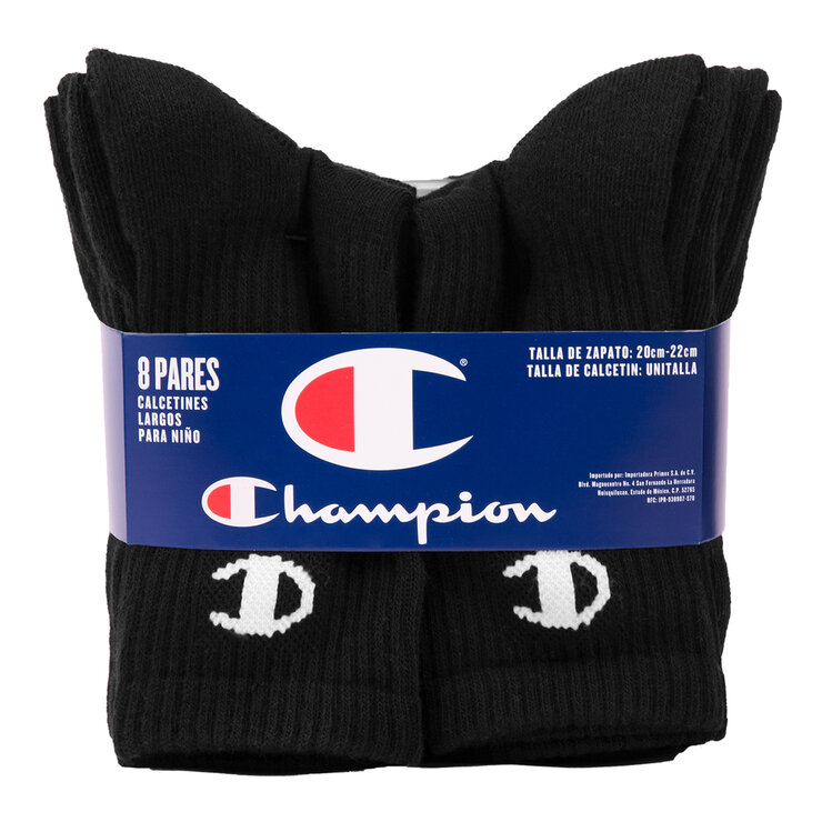 Champion Calcetines para Niños 8 pares Varias Tallas y Colores — Imagen 3 de 4