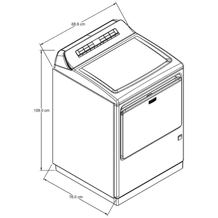 Whirlpool Secadora de gas 27KG — Imagen 4 de 4