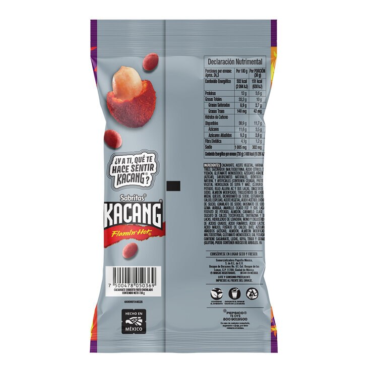 Sabritas Kacang Flamin' Hot 730 g — Imagen 4 de 4