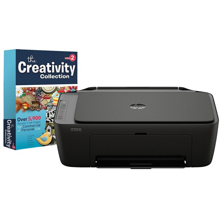 HP Impresora Multifuncional DeskJet Ink 2974 + The Creativy Collection — Imagen 3 de 4