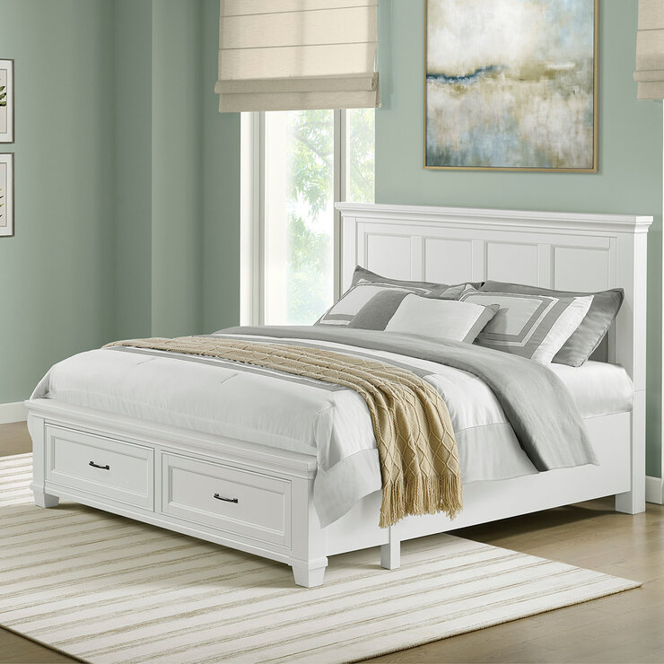 Universal Broadmoore, Rose, Cama King Size con Espacio de Almacenamiento — Imagen 1 de 4