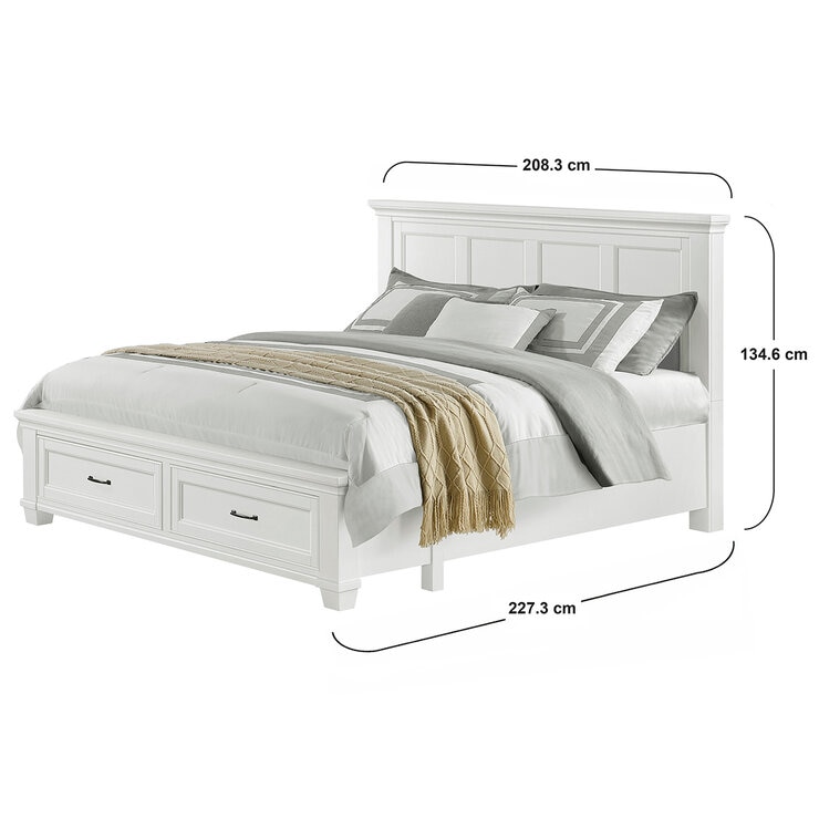 Universal Broadmoore, Rose, Cama King Size con Espacio de Almacenamiento — Imagen 3 de 4