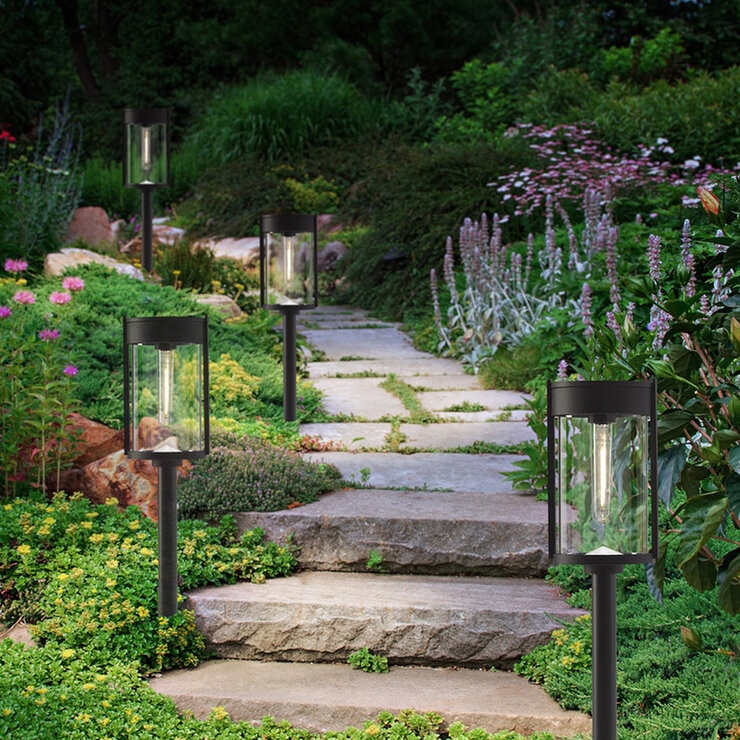GTX, Luces Solares para Caminos, Set de 4 Piezas — Imagen 2 de 3