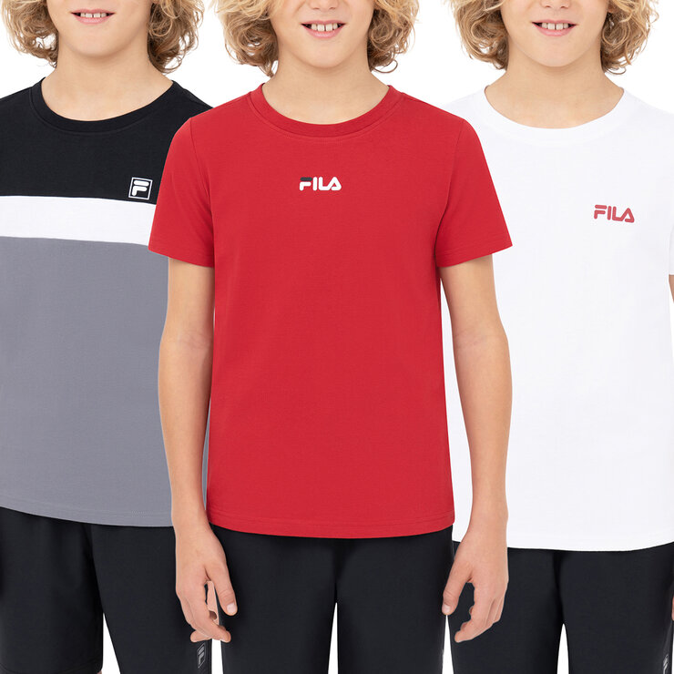Fila Playera para Niños 3 piezas Varias Tallas y Colores — Imagen 1 de 2