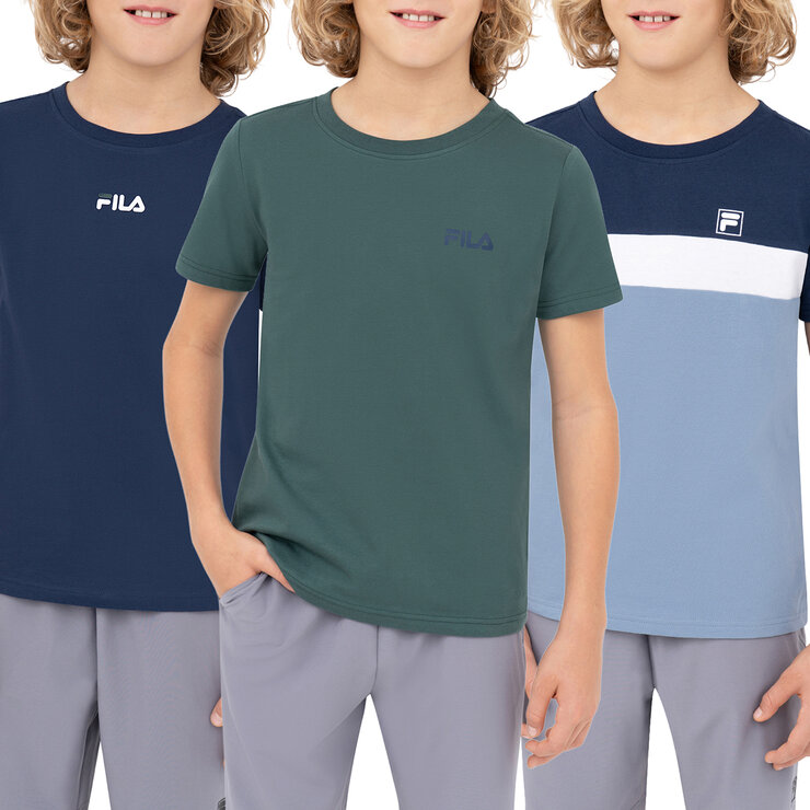 Fila Playera para Niños 3 piezas Varias Tallas y Colores — Imagen 2 de 2