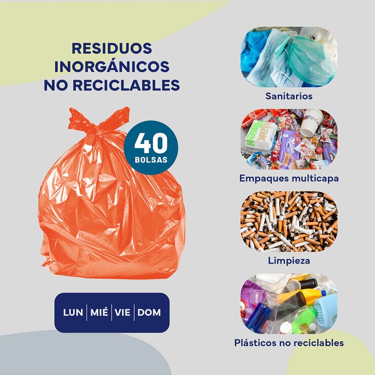 Logar Bolsas para Basura 150 pzas de 49 l — Imagen 3 de 4