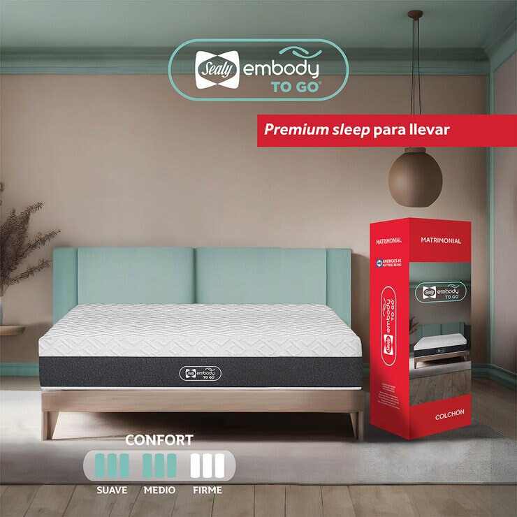Sealy, Embody To Go, Colchón King Size