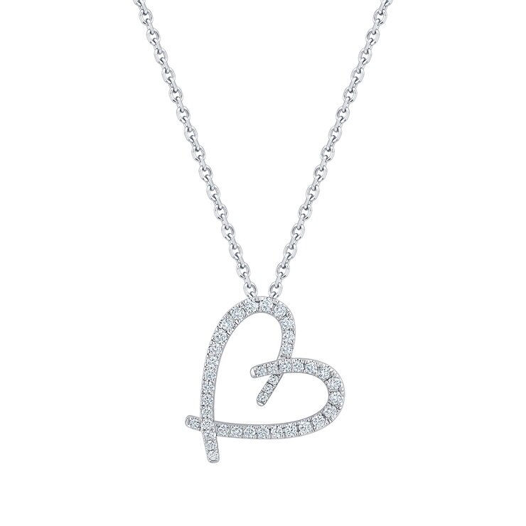 JNC0233 14W 0.30CTW HEART