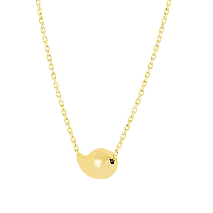 Collar con Gota, 43.18cm, Oro Amarillo 14K — Imagen 2 de 4
