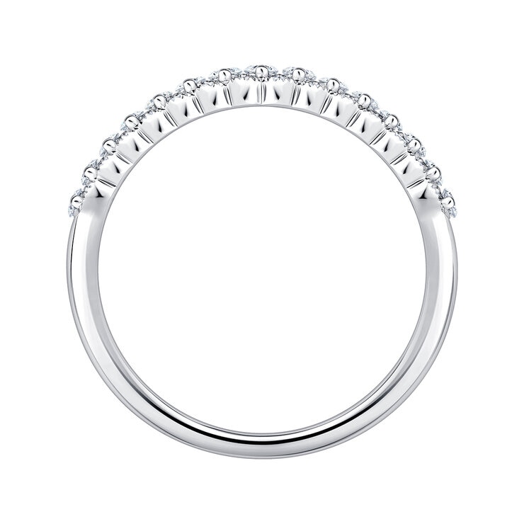 Anillo de Diamantes 0.50ctw, Oro Blanco 14K — Imagen 2 de 4