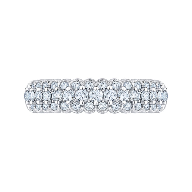 Anillo de Diamantes 0.50ctw, Oro Blanco 14K — Imagen 4 de 4