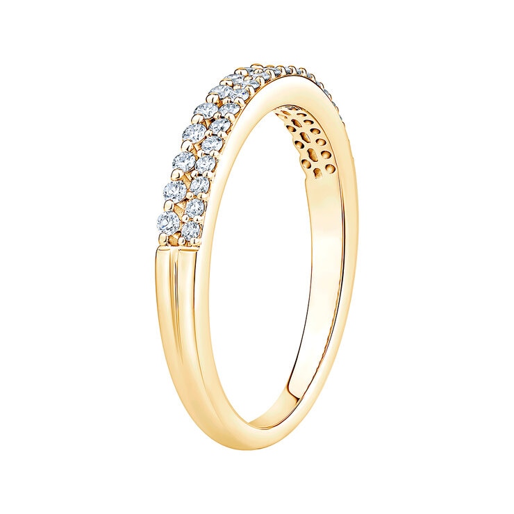 Anillo de Diamantes 0.25ctw, Oro Amarillo 14K — Imagen 4 de 4