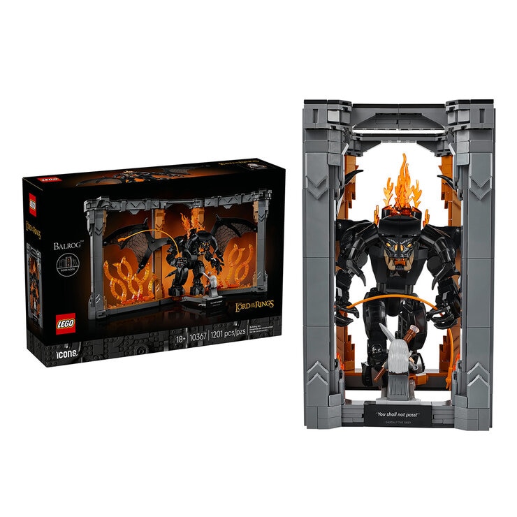 LEGO Icons, Rincón entre Libros: El Señor de los Anillos: Balrog — Imagen 1 de 4