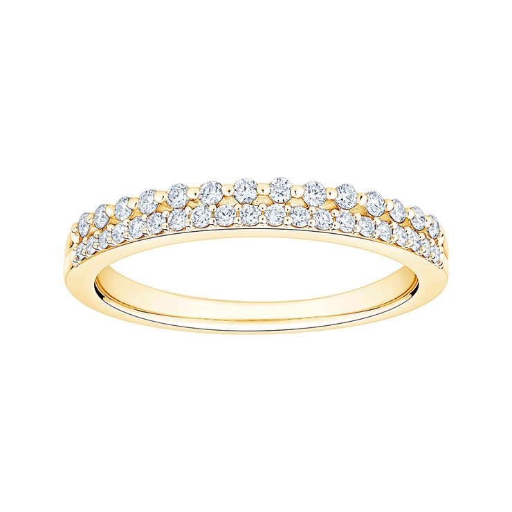 Anillo de Diamantes 0.25ctw, Oro Amarillo 14K — Imagen 1 de 4