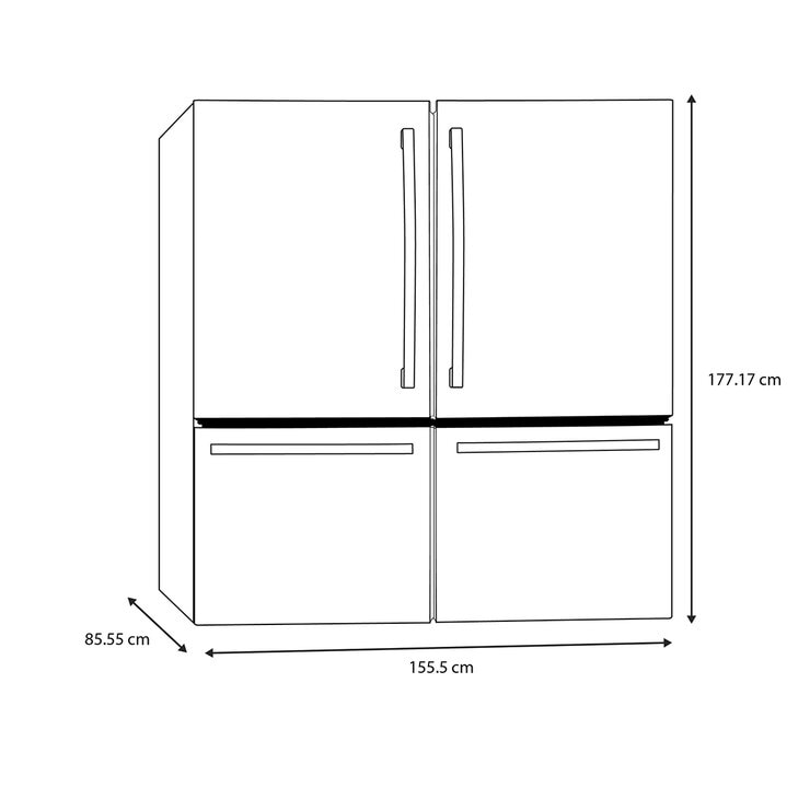 GE Refrigerador 21'/21' Gemelos — Imagen 3 de 4