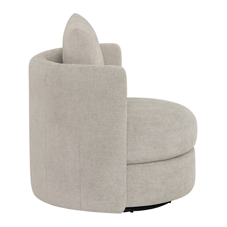 Thomasville, Juego de 2 Sillones Giratorios de Tela — Imagen 2 de 4