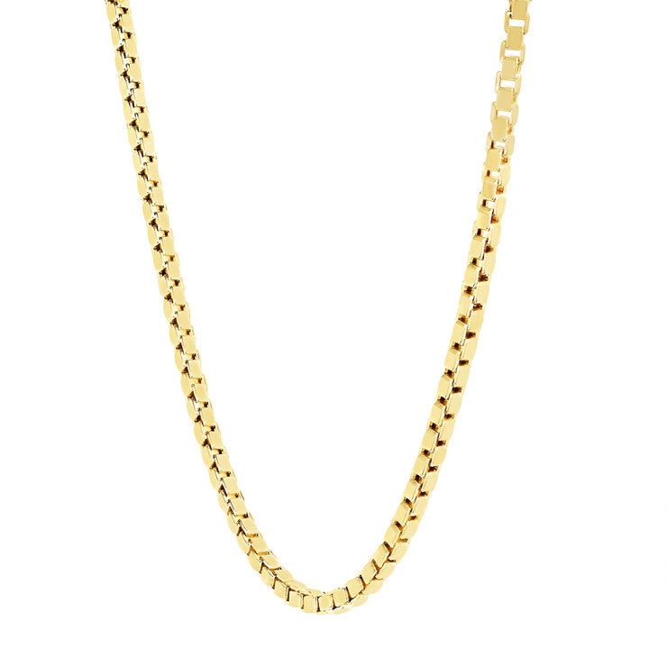 Cadena para Caballero, 60.96cm, Oro Amarillo 14K — Imagen 3 de 4