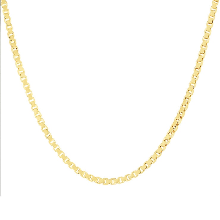 Cadena para Caballero, 60.96cm, Oro Amarillo 14K — Imagen 1 de 4