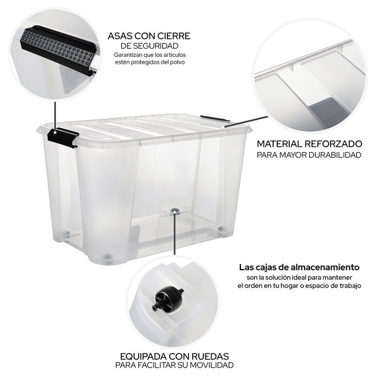 AG Box, Set de 3 Cajas de 32L. — Imagen 3 de 4