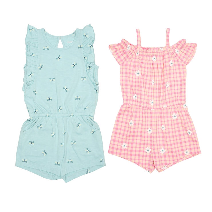 Pekkle Rompers para Niñas 2 piezas Varias Tallas y Colores — Imagen 1 de 3