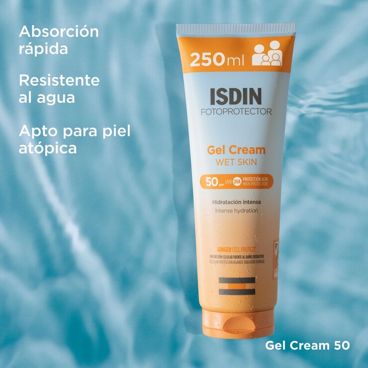Isdin Fotoprotector Gel Crema 2/250 ml — Imagen 3 de 4