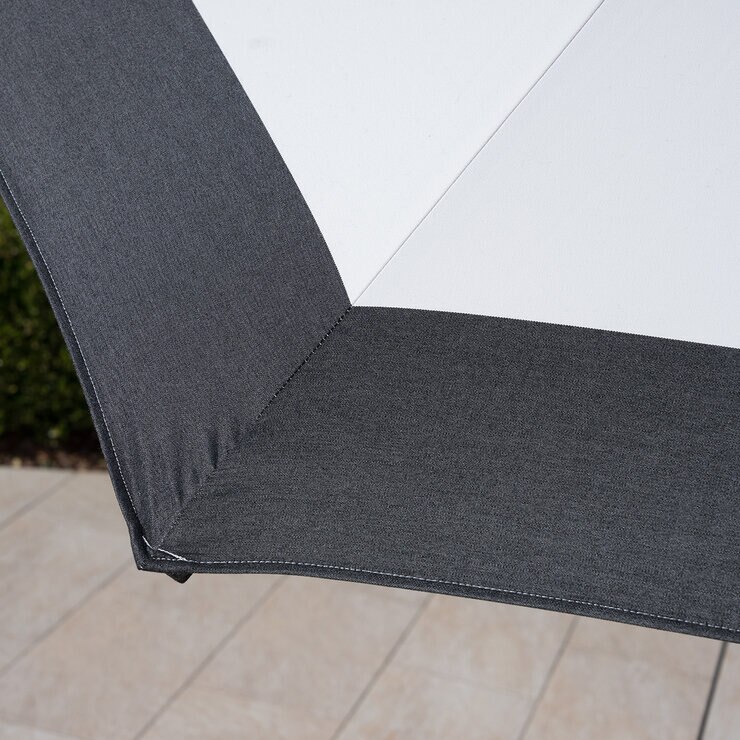 SunVilla, Sombrilla de 3.3 m Con Borde Color Negro — Imagen 3 de 4