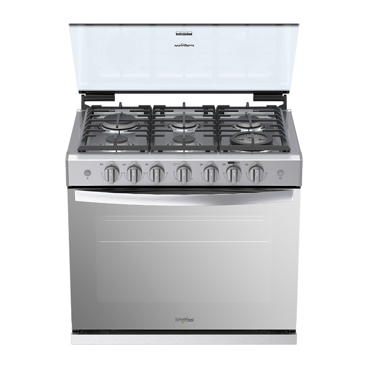 Whirlpool Estufa empotrable con 6 quemadores de 30"