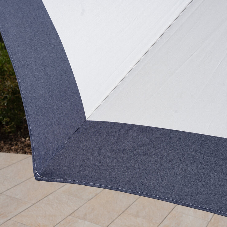 SunVilla, Sombrilla de 3.3 m Con Borde Color Blue — Imagen 2 de 4