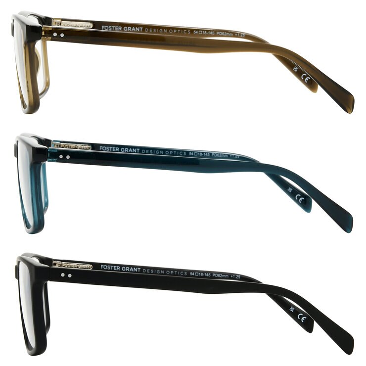 Foster Grant, Lentes de lectura, Dioptría +1.75 para Caballero — Imagen 2 de 4