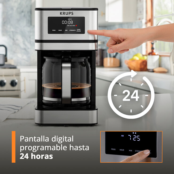 Krups Cafetera de Goteo 14 Tazas — Imagen 3 de 4