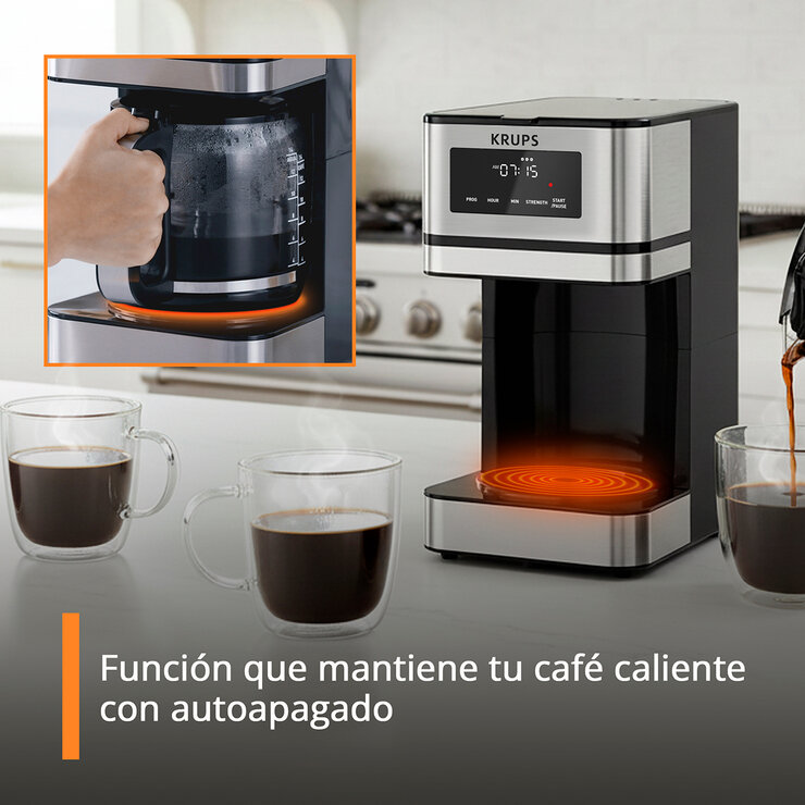 Krups Cafetera de Goteo 14 Tazas — Imagen 4 de 4