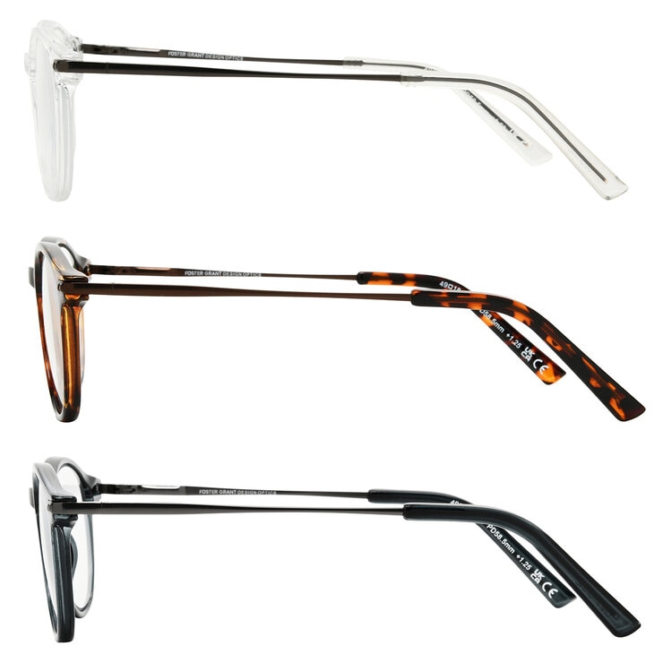 Foster Grant, Lentes de lectura, Dioptría +1.50 Unisex — Imagen 4 de 4