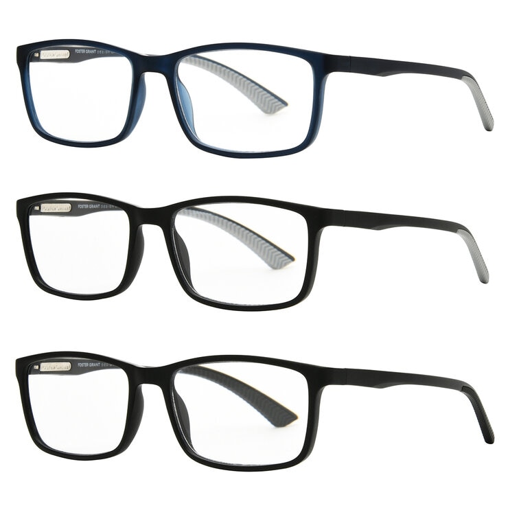 Foster Grant, Lentes de lectura, Dioptría +2.00 para Caballero — Imagen 3 de 4