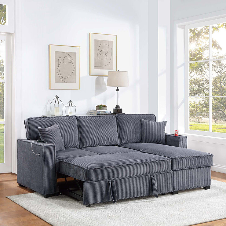 Bobkona, Eva, Sofá Cama Seccional Reversible — Imagen 2 de 4